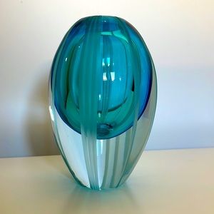 Waterford Evolution Vase - Ocean Motif